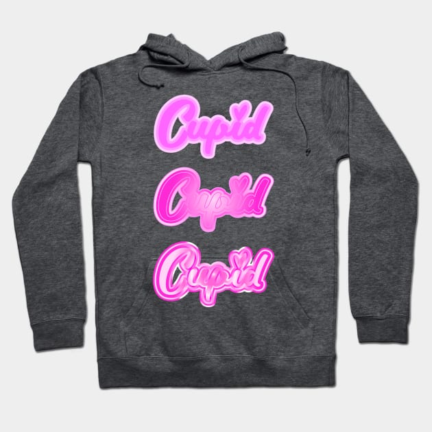 Stack of Cupids Hoodie by Jokertoons